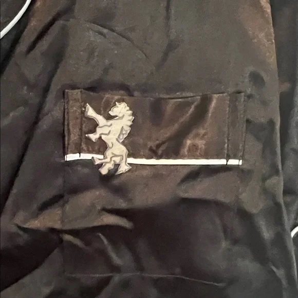 # 0711+ Women Black Satin Pajama Set - Picture 4 of 10